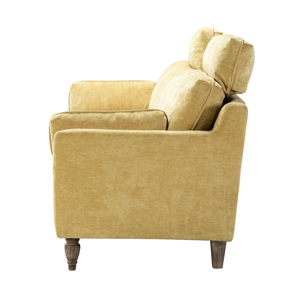 Carmina Comfy 75" Sofa with Headrests