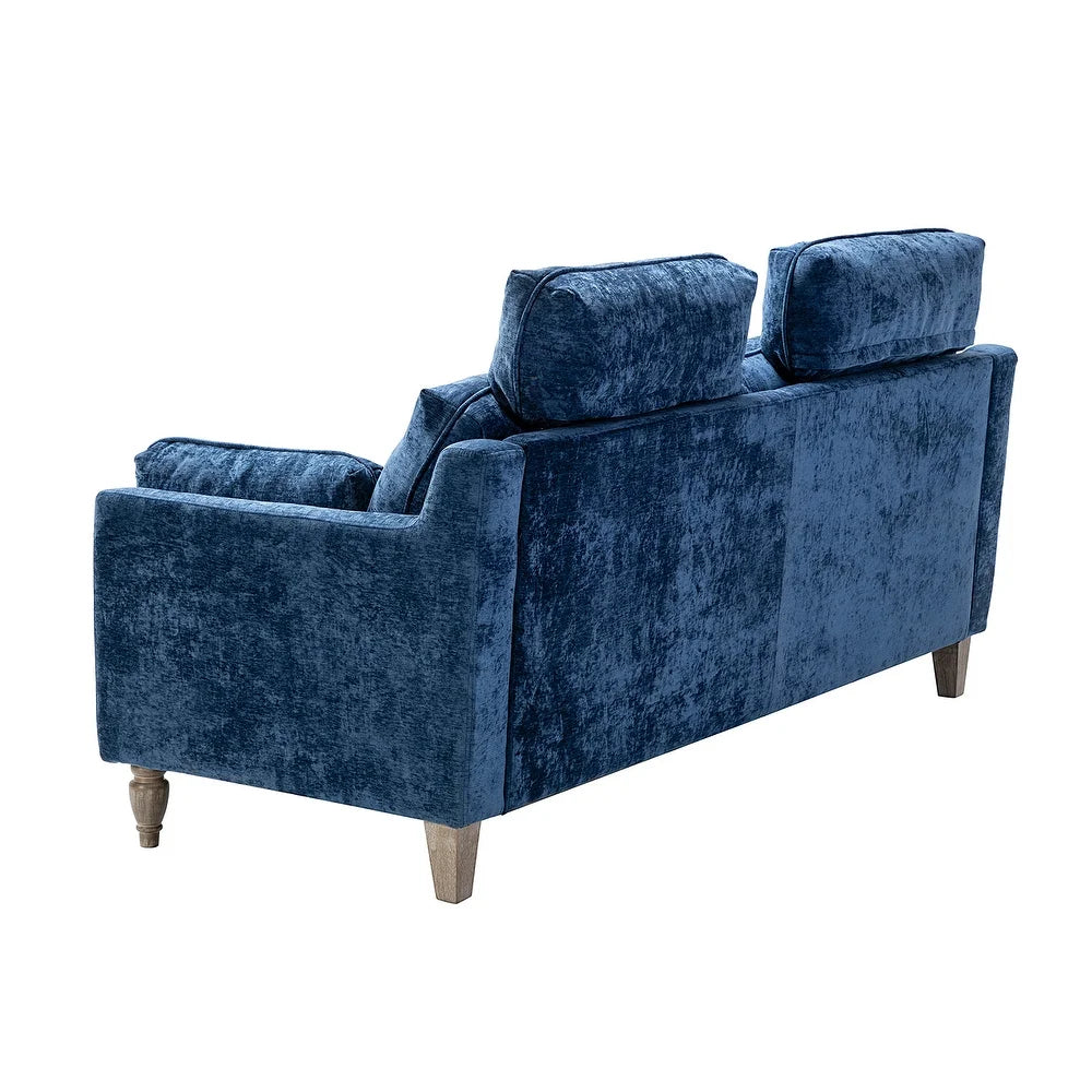 Carmina Comfy 75" Sofa with Headrests