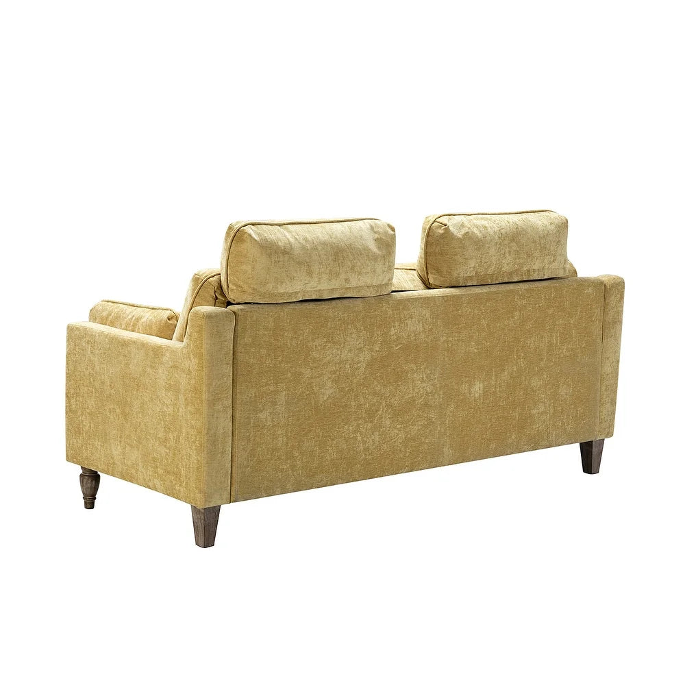 Carmina Comfy 75" Sofa with Headrests