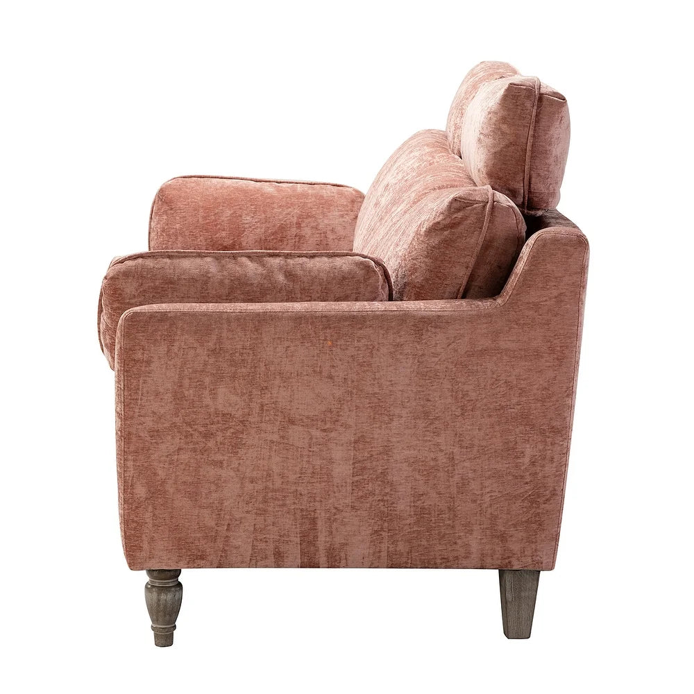Carmina Comfy 75" Sofa with Headrests