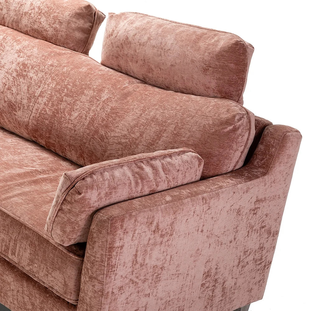 Carmina Comfy 75" Sofa with Headrests