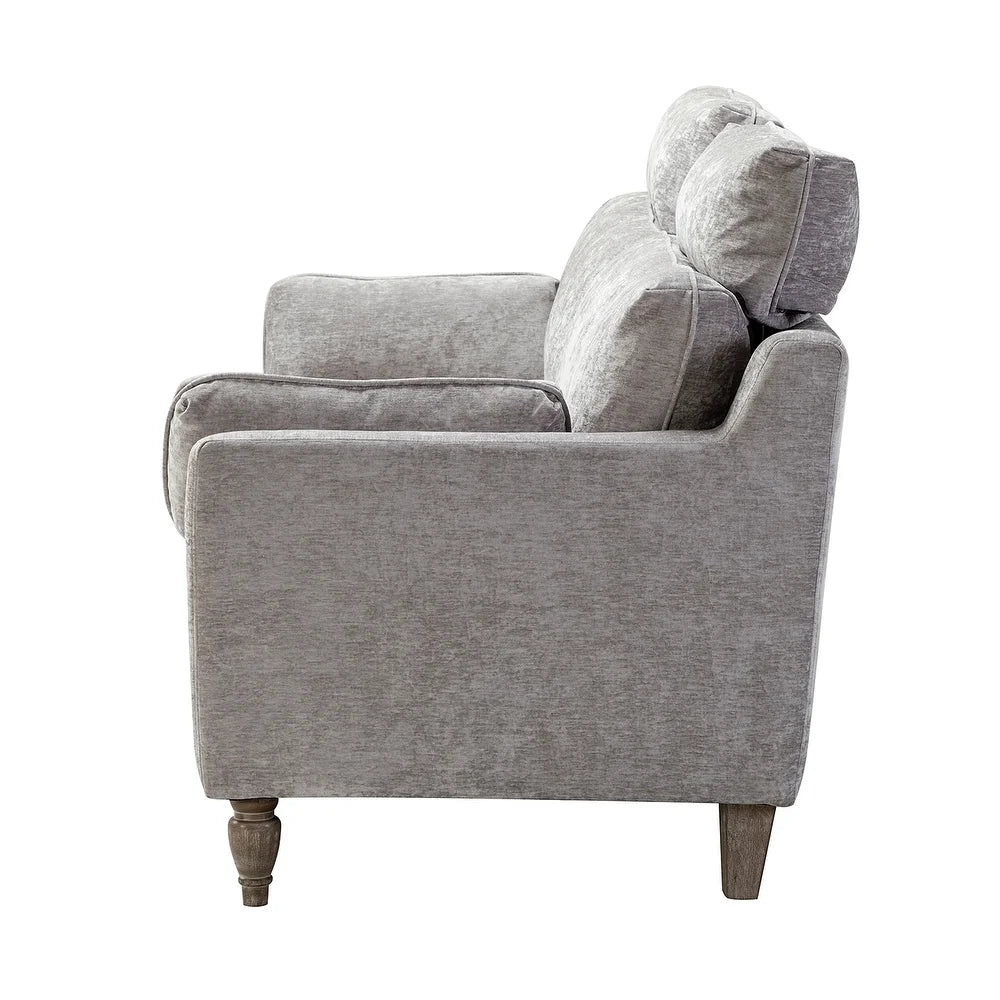 Carmina Comfy 75" Sofa with Headrests