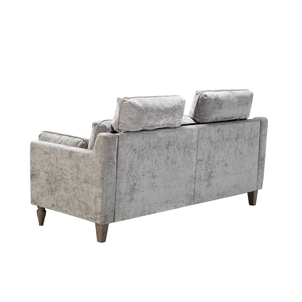 Carmina Comfy 75" Sofa with Headrests