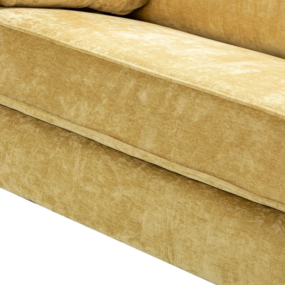 Carmina Comfy 75" Sofa with Headrests