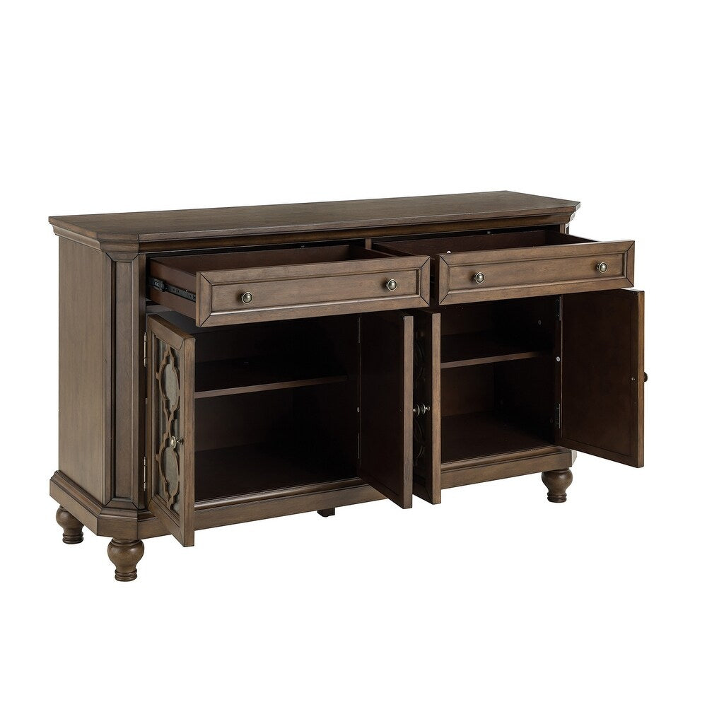 Kajetan 58'' Multifunctional Kitchen Sideboard with 2 Drawers