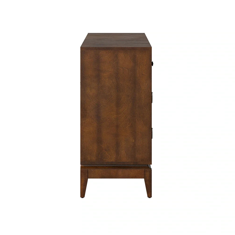 Kaspar 54" Wide 7 Drawer Dresser with Ring Decorative Hardware
