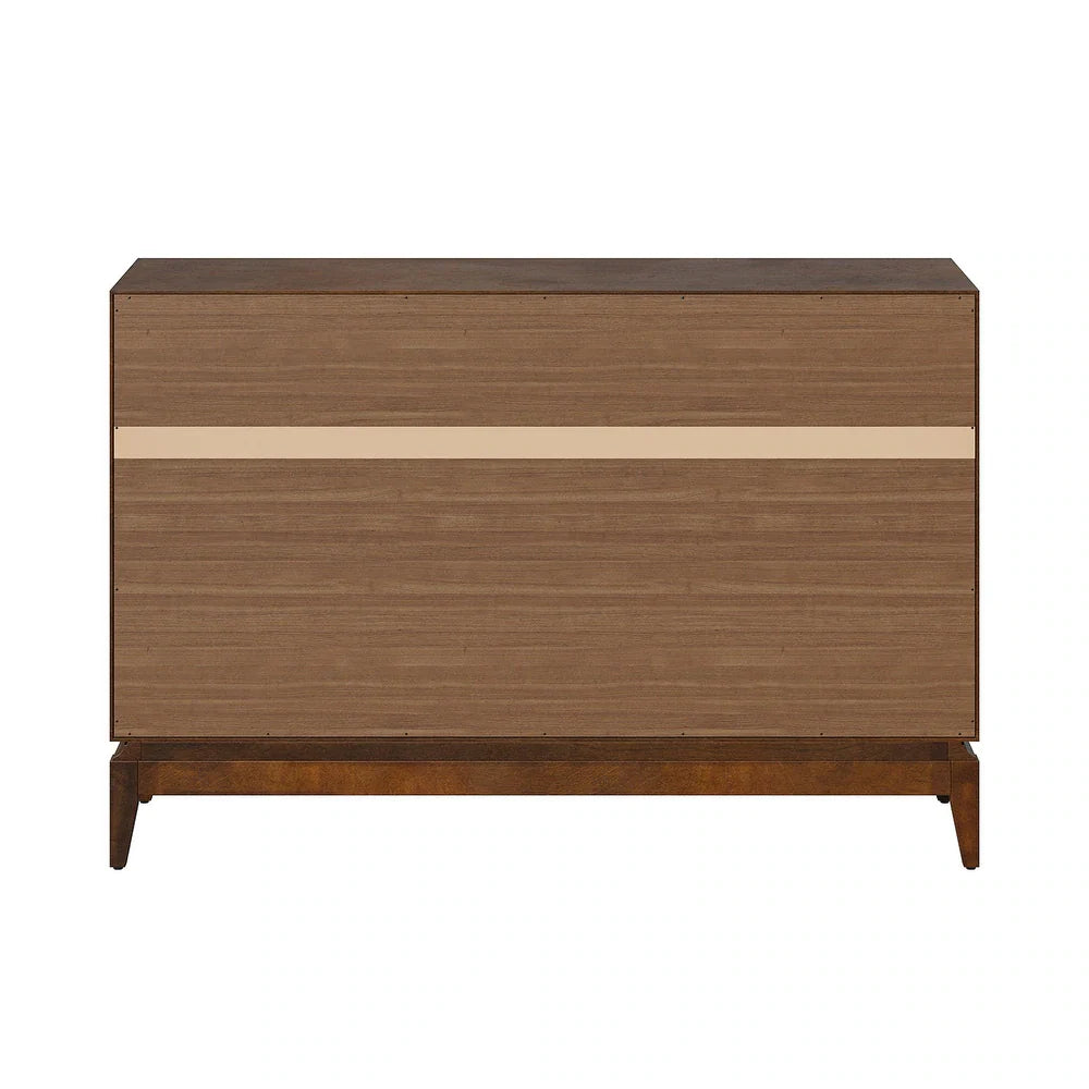 Kaspar 54" Wide 7 Drawer Dresser with Ring Decorative Hardware