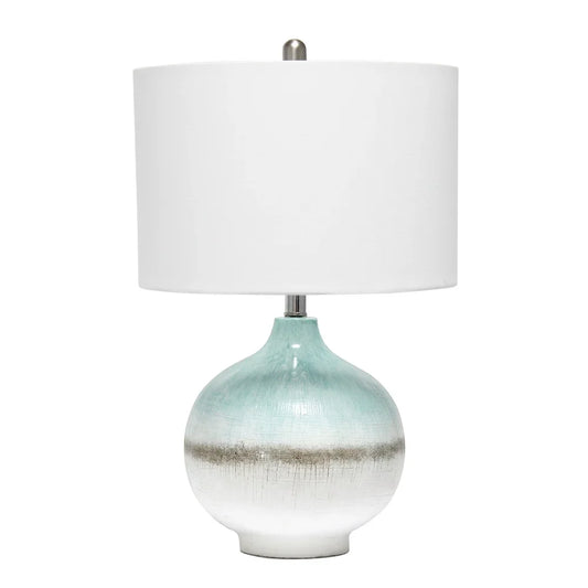 Lalia Home Bayside Horizon Table Lamp with Fabric Shade