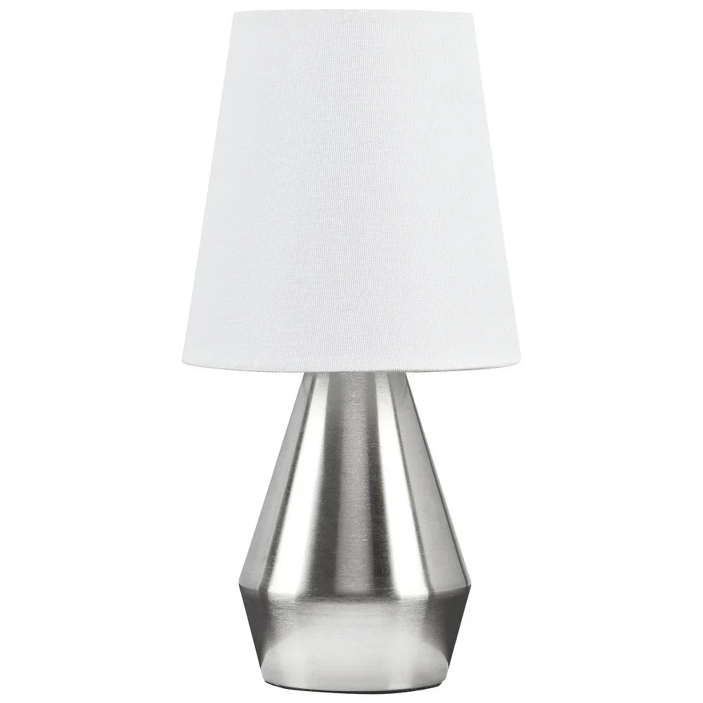 Lanry Metal Table Lamp - 7"W x 7"D x 15"H