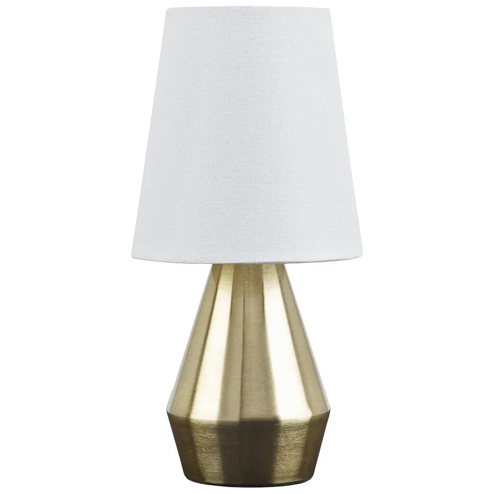 Lanry Metal Table Lamp - 7"W x 7"D x 15"H