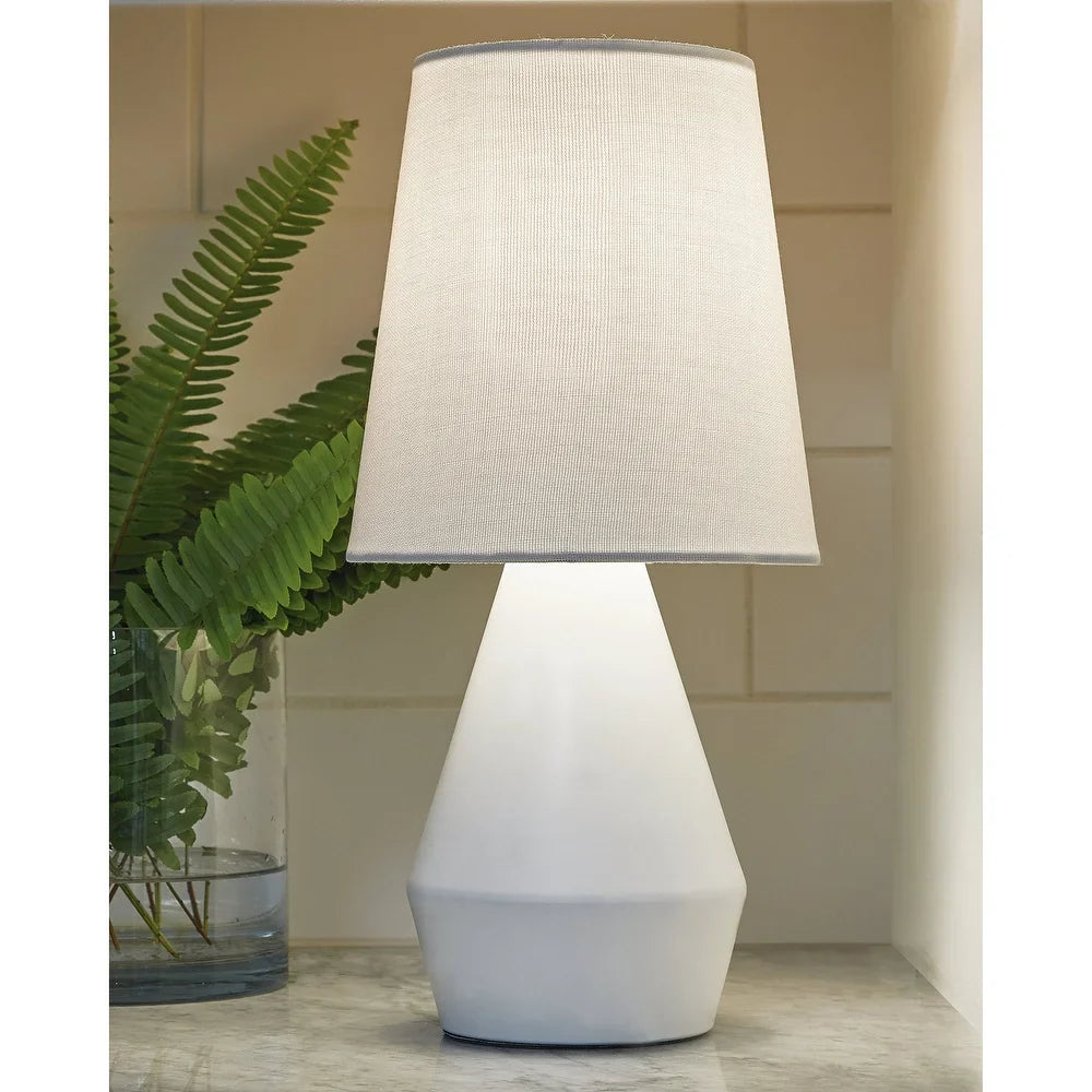 Lanry Metal Table Lamp - 7"W x 7"D x 15"H