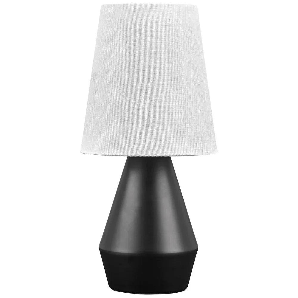 Lanry Metal Table Lamp - 7"W x 7"D x 15"H