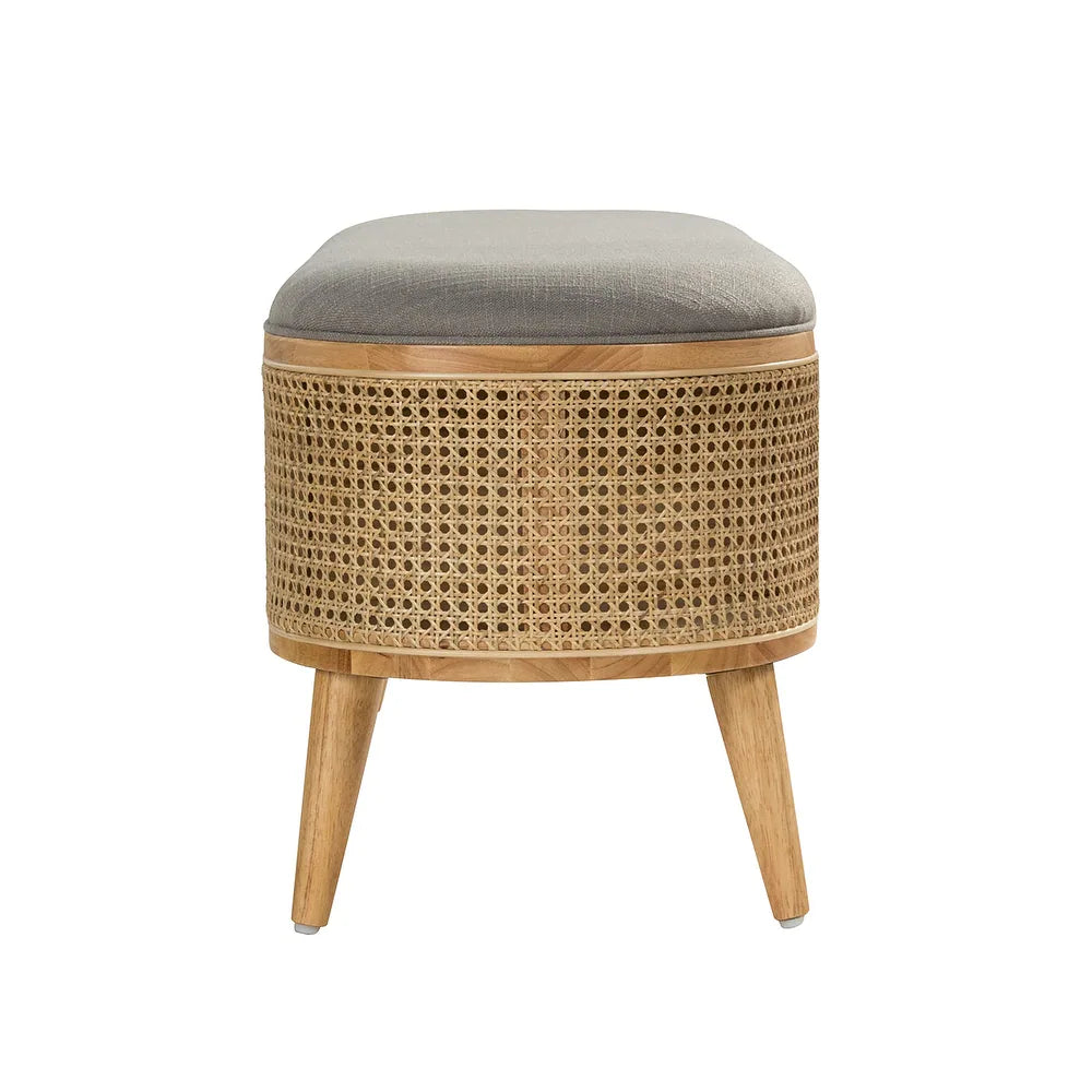 Lavinia Multifunctional Bedroom Bench with Solid Wood Legs