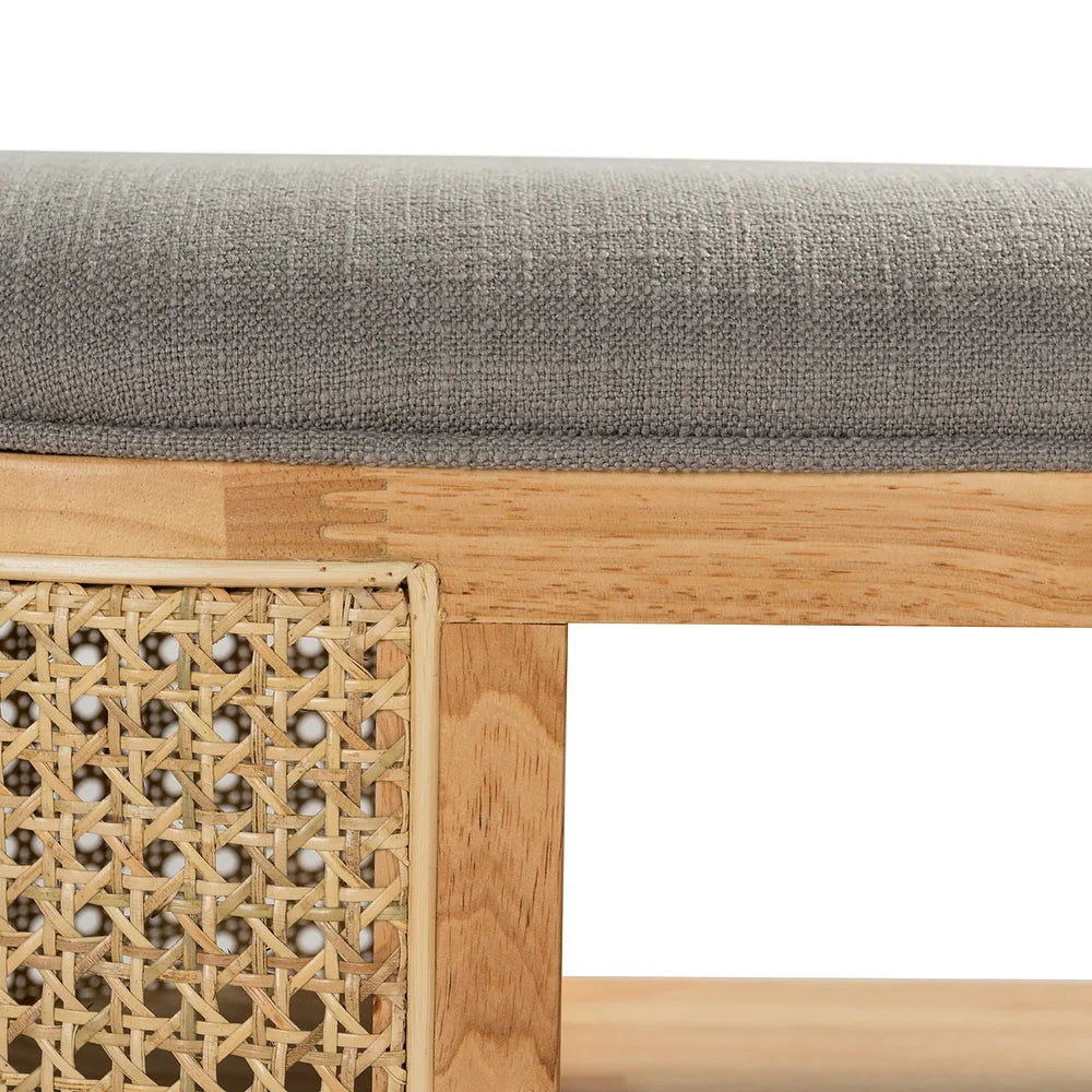 Lavinia Multifunctional Bedroom Bench with Solid Wood Legs