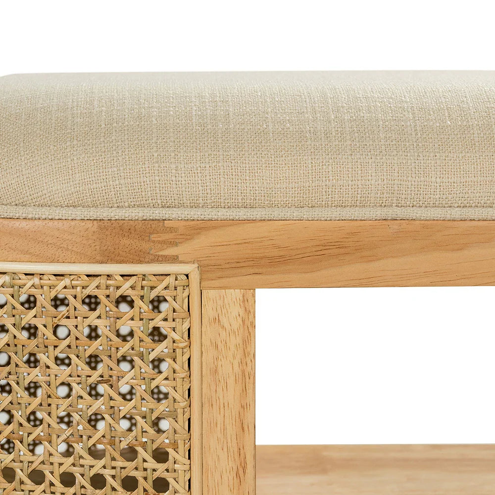 Lavinia Multifunctional Bedroom Bench with Solid Wood Legs