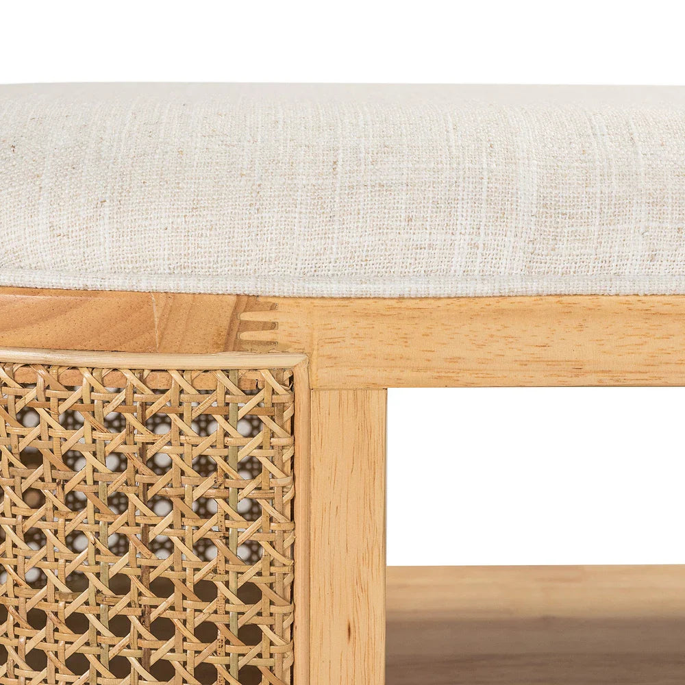 Lavinia Multifunctional Bedroom Bench with Solid Wood Legs
