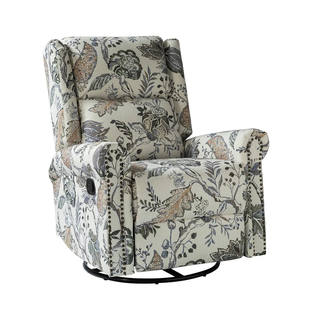 Leopold Transitional Multifunctional Nursery Chair with Swivel Base