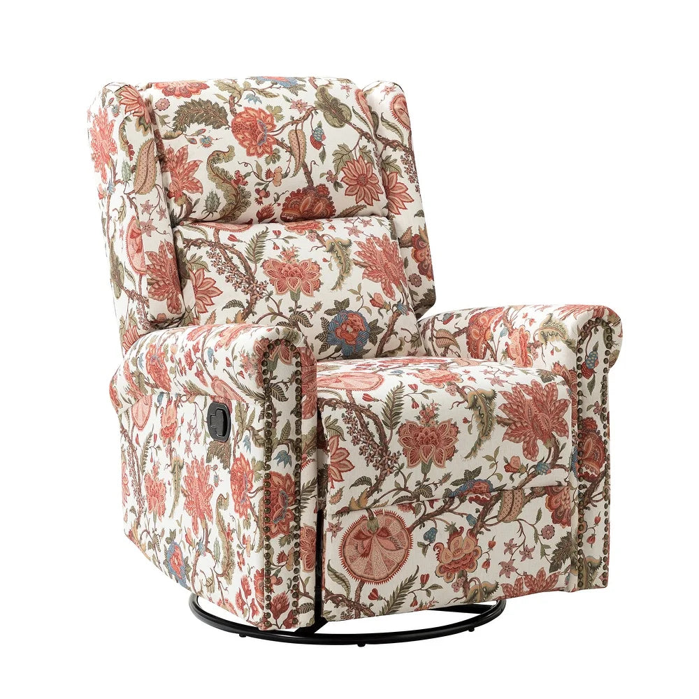 Leopold Transitional Multifunctional Nursery Chair with Swivel Base