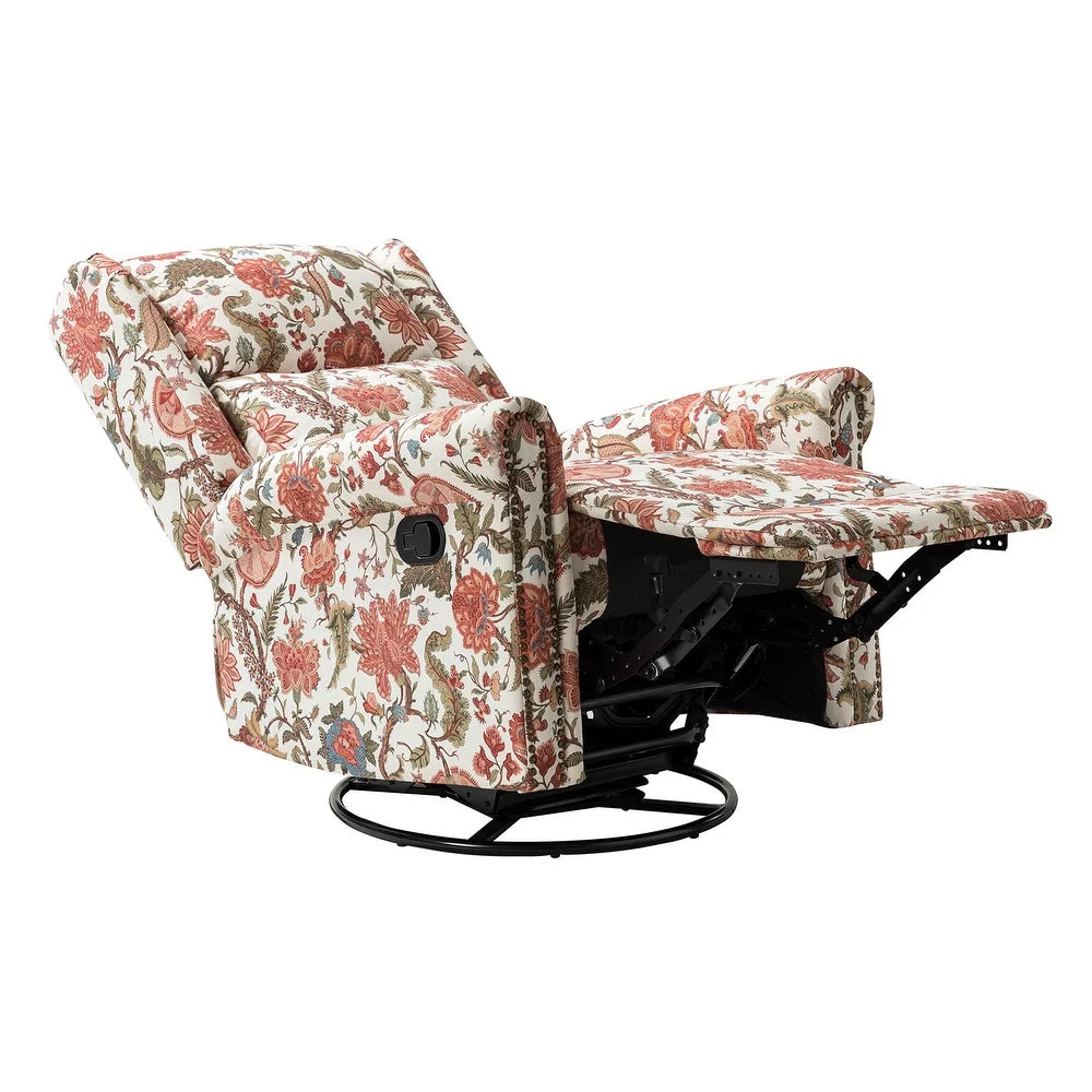 Leopold Transitional Multifunctional Nursery Chair with Swivel Base