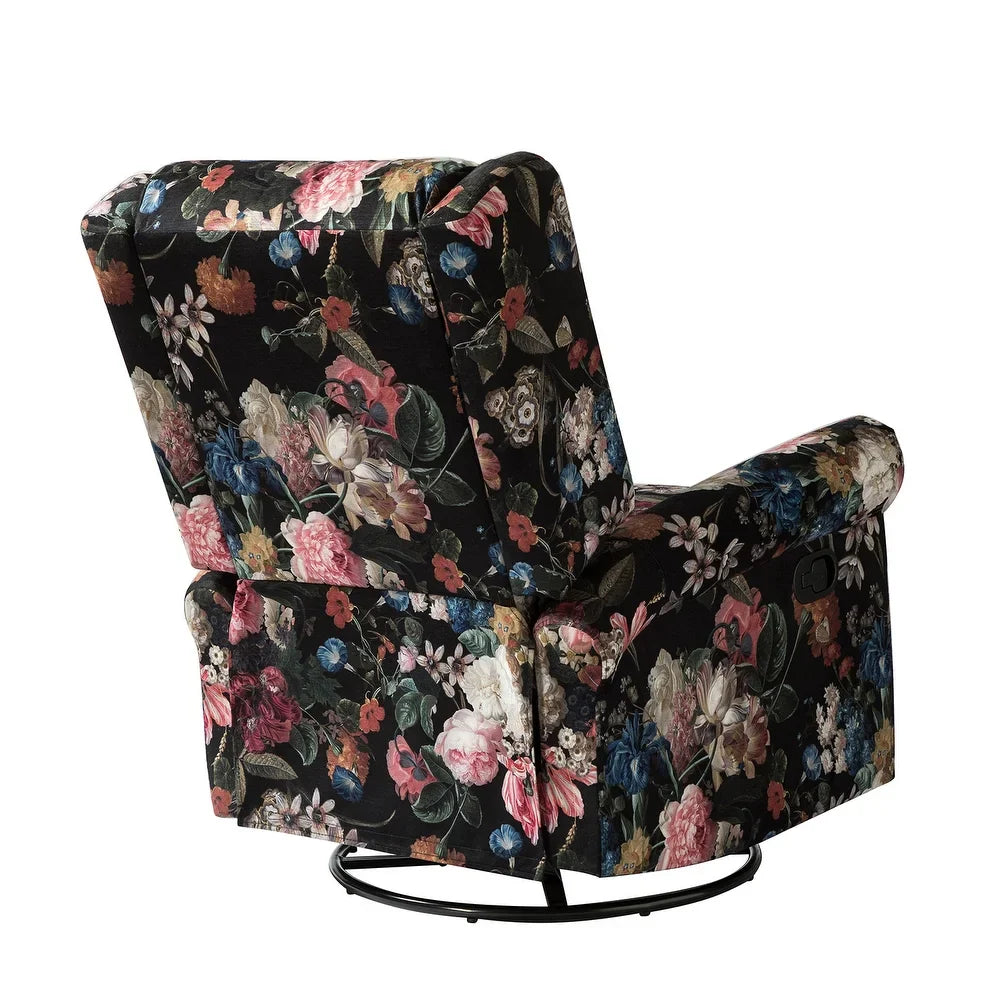 Leopold Transitional Multifunctional Nursery Chair with Swivel Base