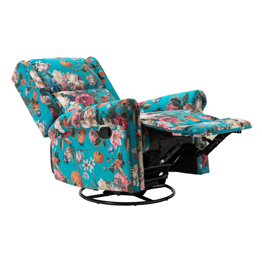 Leopold Transitional Multifunctional Nursery Chair with Swivel Base