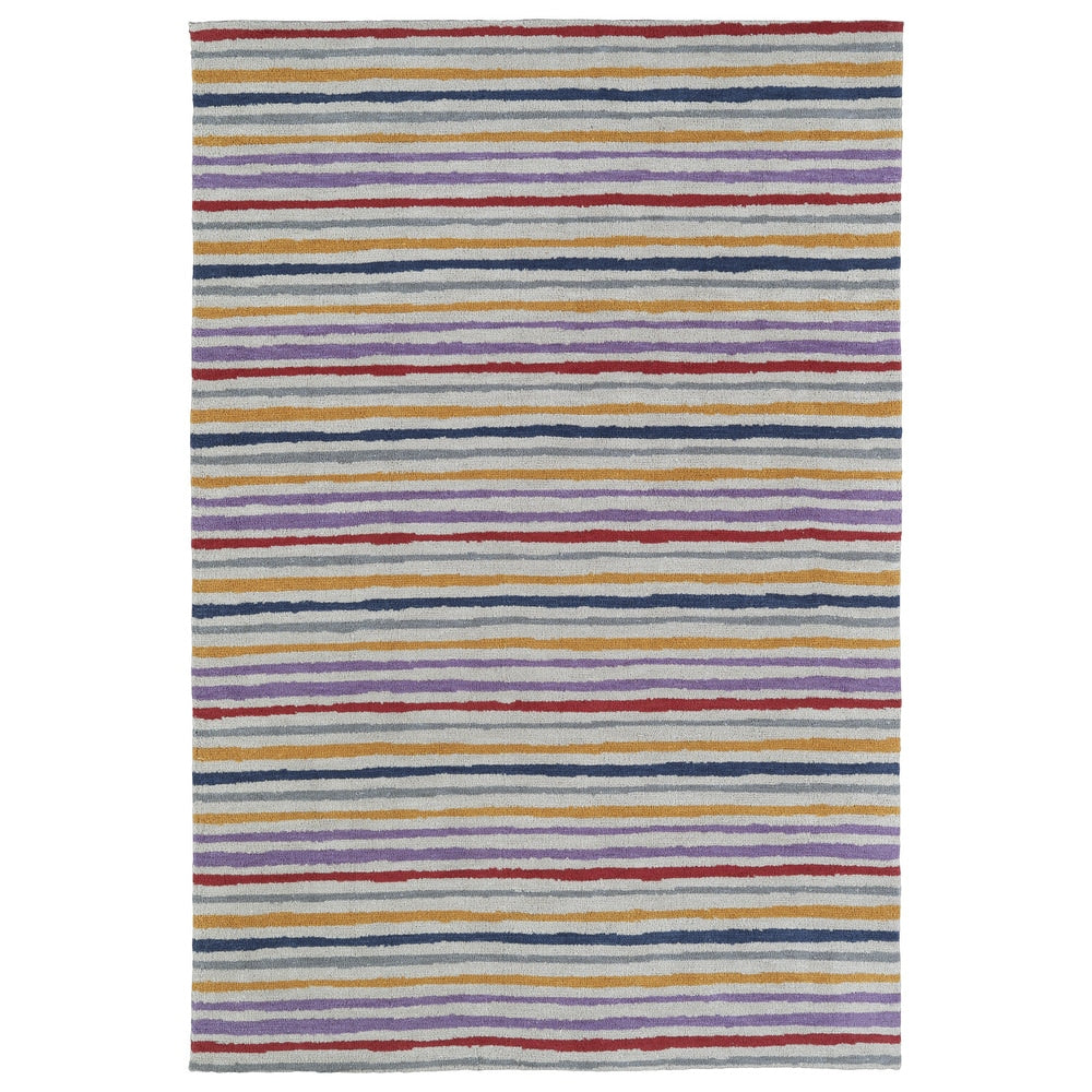 Lily & Liam Collection Grey Soft Area Rug