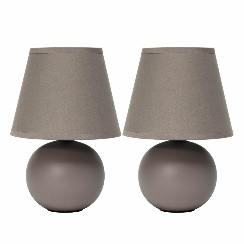 Mini 9 inch Table Lamp Set