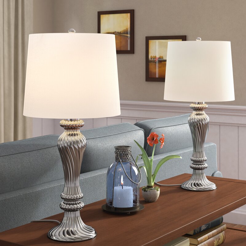 26 inch Table Lamp Set (Set of 2)