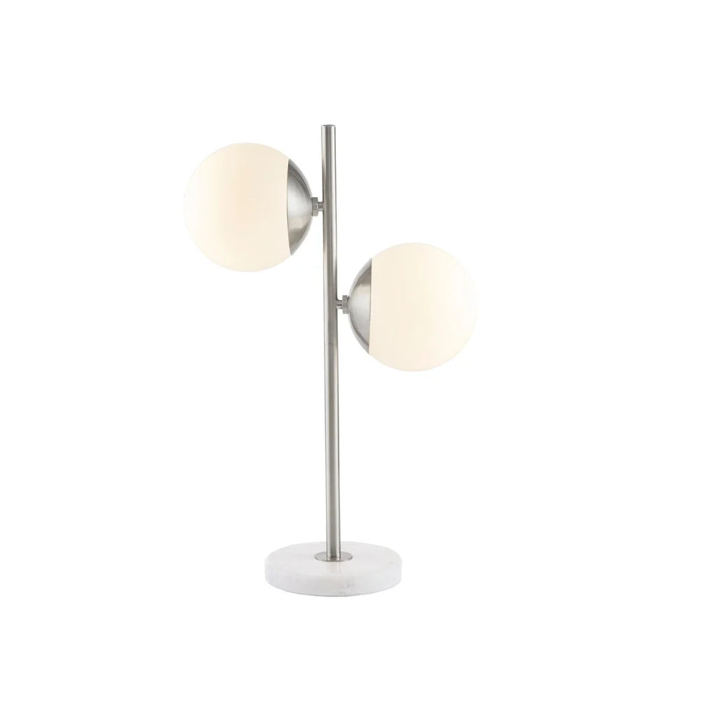 INK+IVY Holloway Marble Base Table Lamp