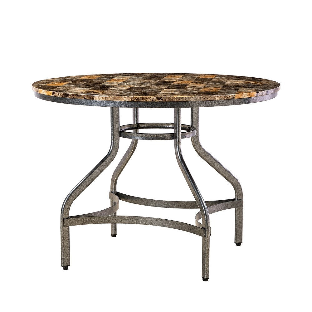 Miren 3-Piece Dining Room Set with Metal Base