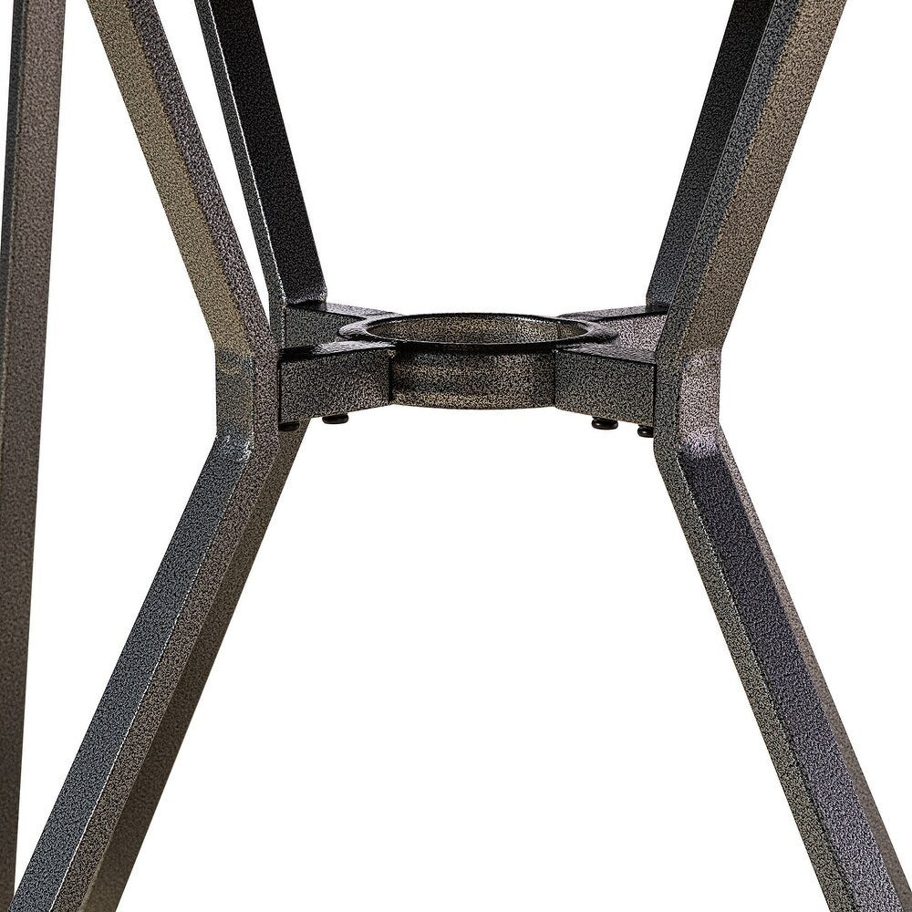 Miren Contemporary Dining Room Set with Metal Legs