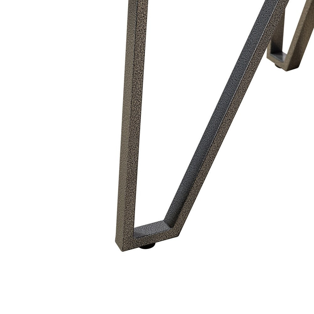 Miren Contemporary Dining Room Set with Metal Legs
