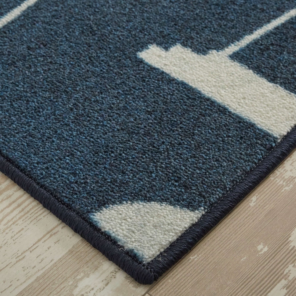 Modern Home Seaside Lighthouse Soft Area Rug