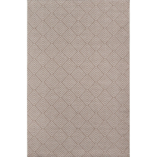 Como Contemporary Geometric Indoor Outdoor Rug