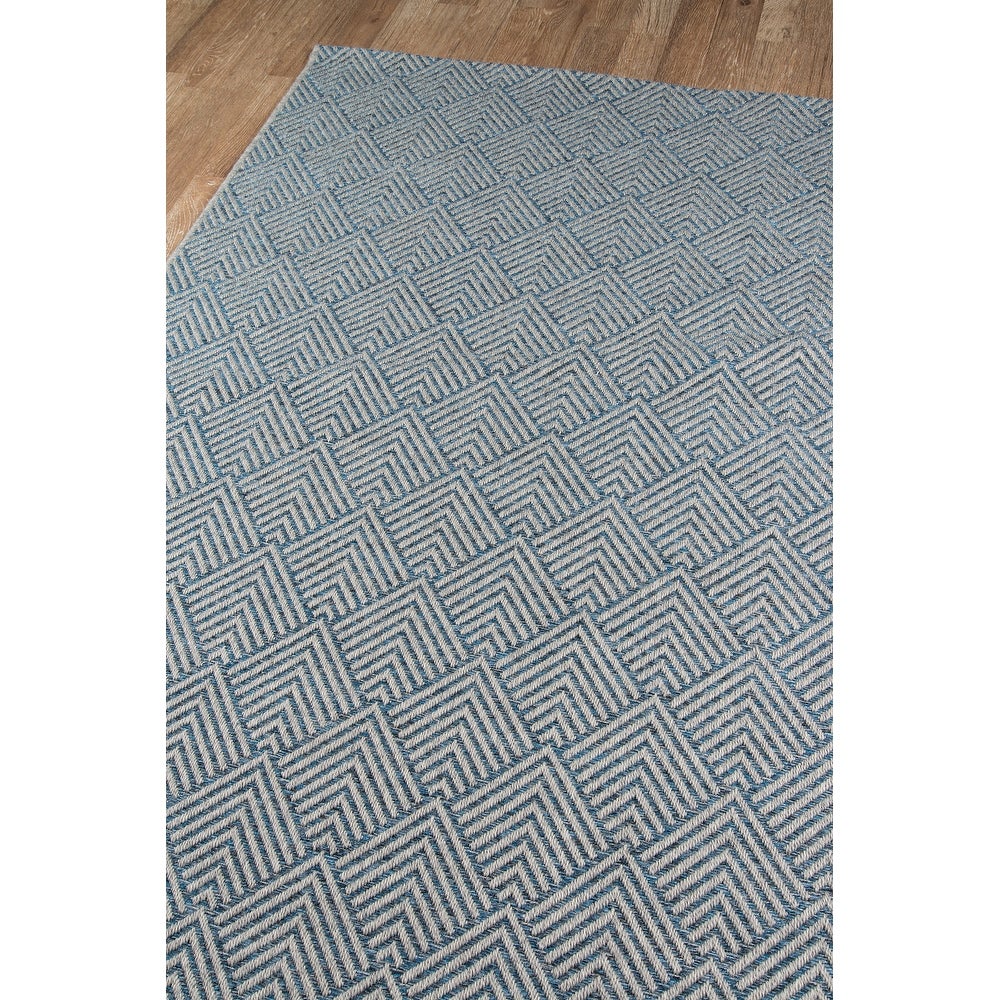 Como Contemporary Geometric Indoor Outdoor Rug