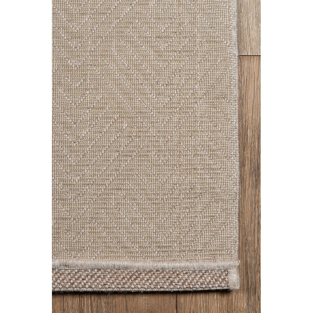 Como Contemporary Geometric Indoor Outdoor Rug