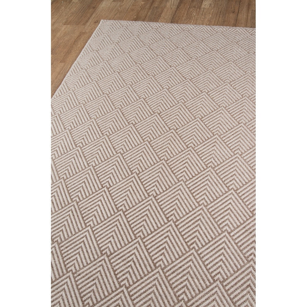 Como Contemporary Geometric Indoor Outdoor Rug