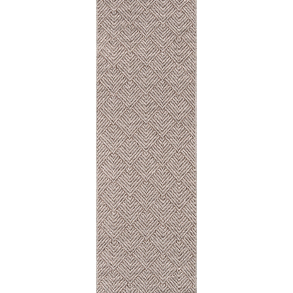 Como Contemporary Geometric Indoor Outdoor Rug