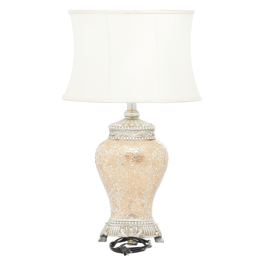 Glass Glam Table Lamp 30 x 18 x 11 - 18 x 11 x 30