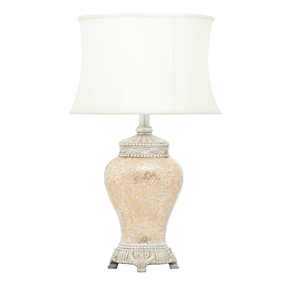 Glass Glam Table Lamp 30 x 18 x 11 - 18 x 11 x 30