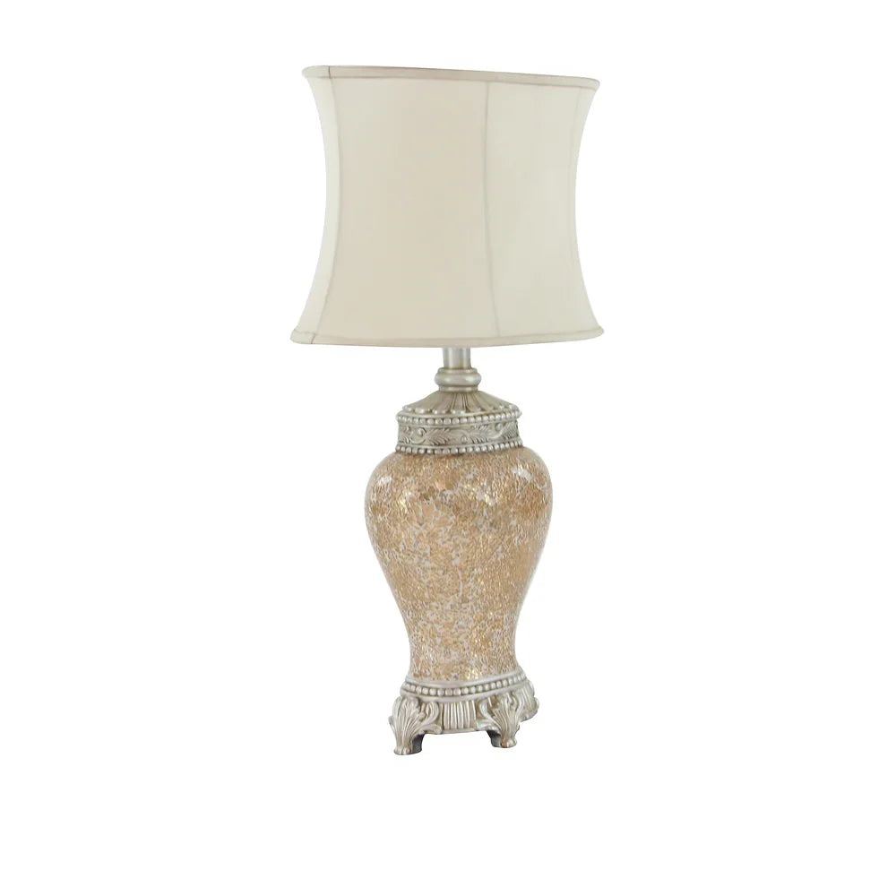 Glass Glam Table Lamp 30 x 18 x 11 - 18 x 11 x 30