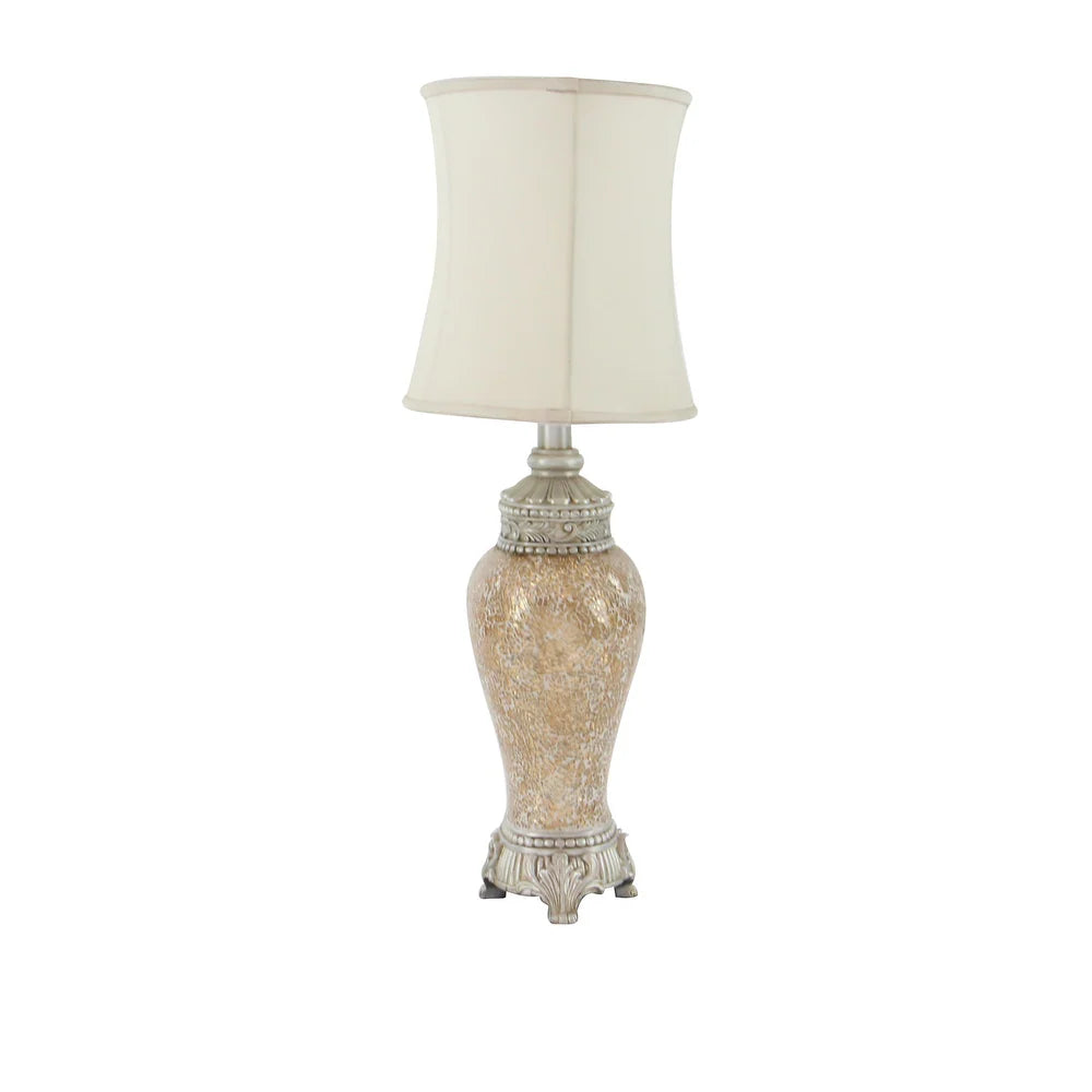 Glass Glam Table Lamp 30 x 18 x 11 - 18 x 11 x 30