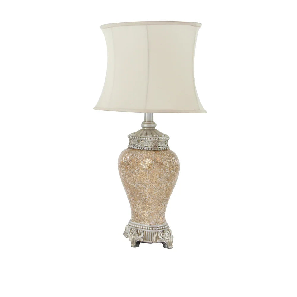 Glass Glam Table Lamp 30 x 18 x 11 - 18 x 11 x 30