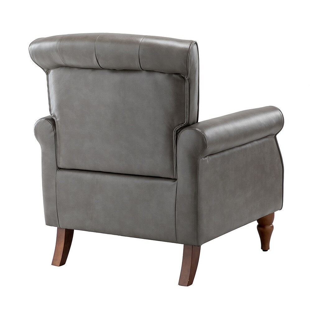 Indiges Upholstered Accent Armchair with Nailhead Trim