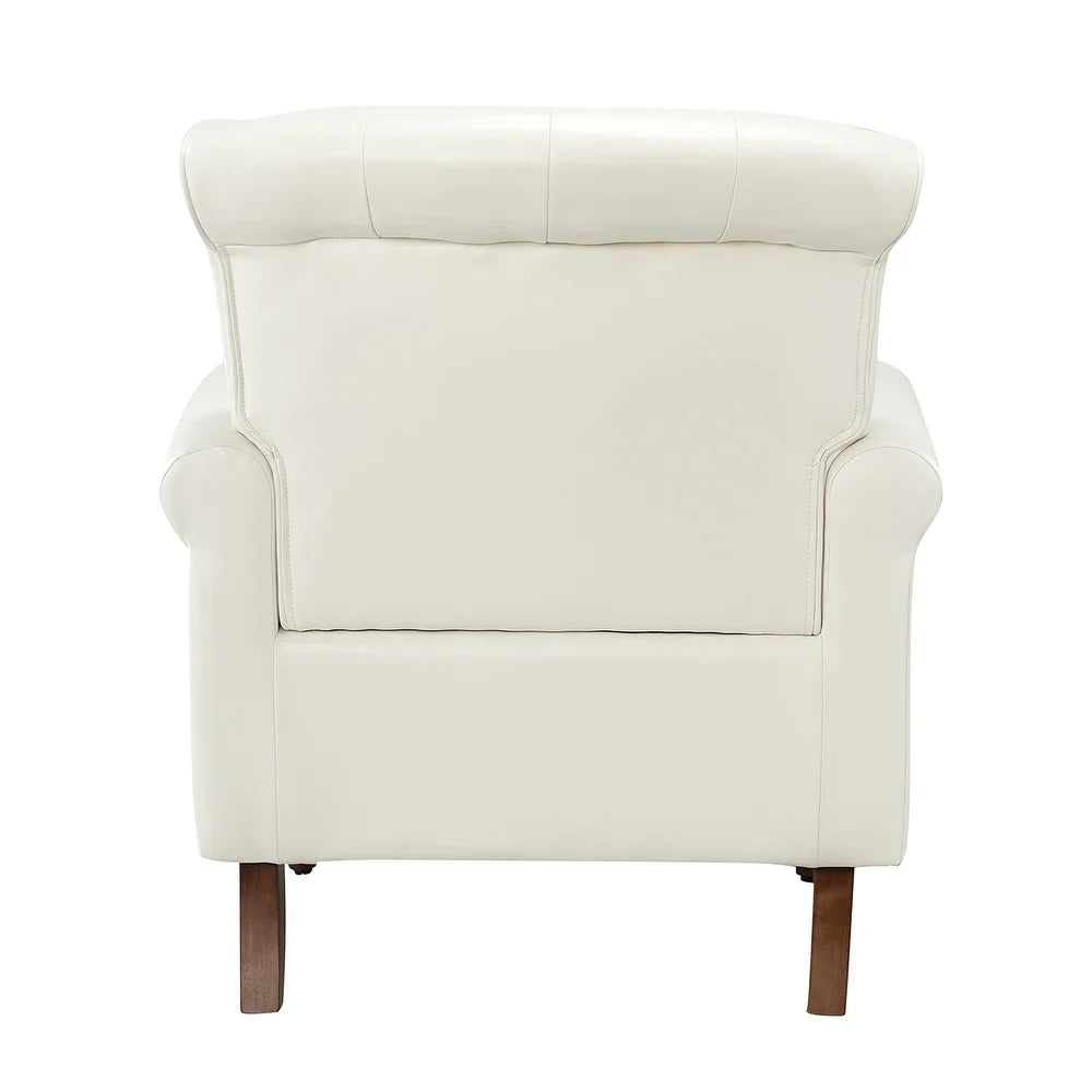 Indiges Upholstered Accent Armchair with Nailhead Trim