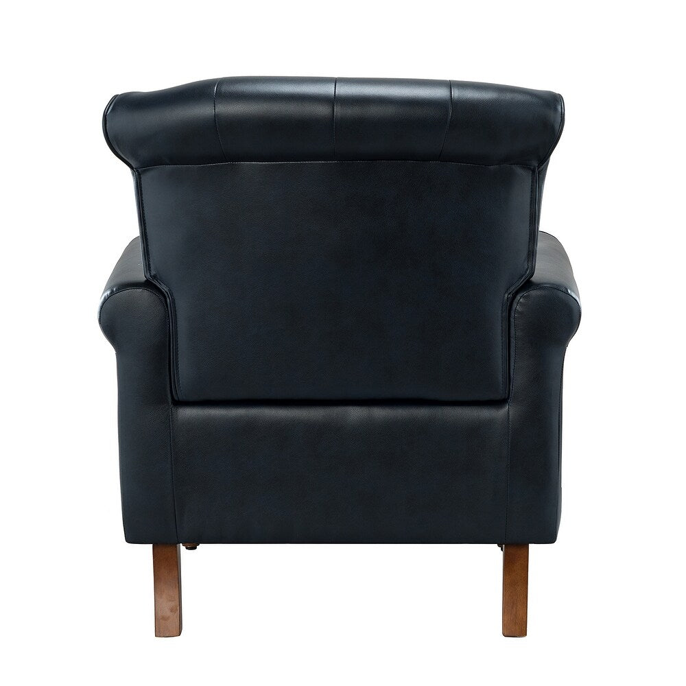 Indiges Upholstered Accent Armchair with Nailhead Trim