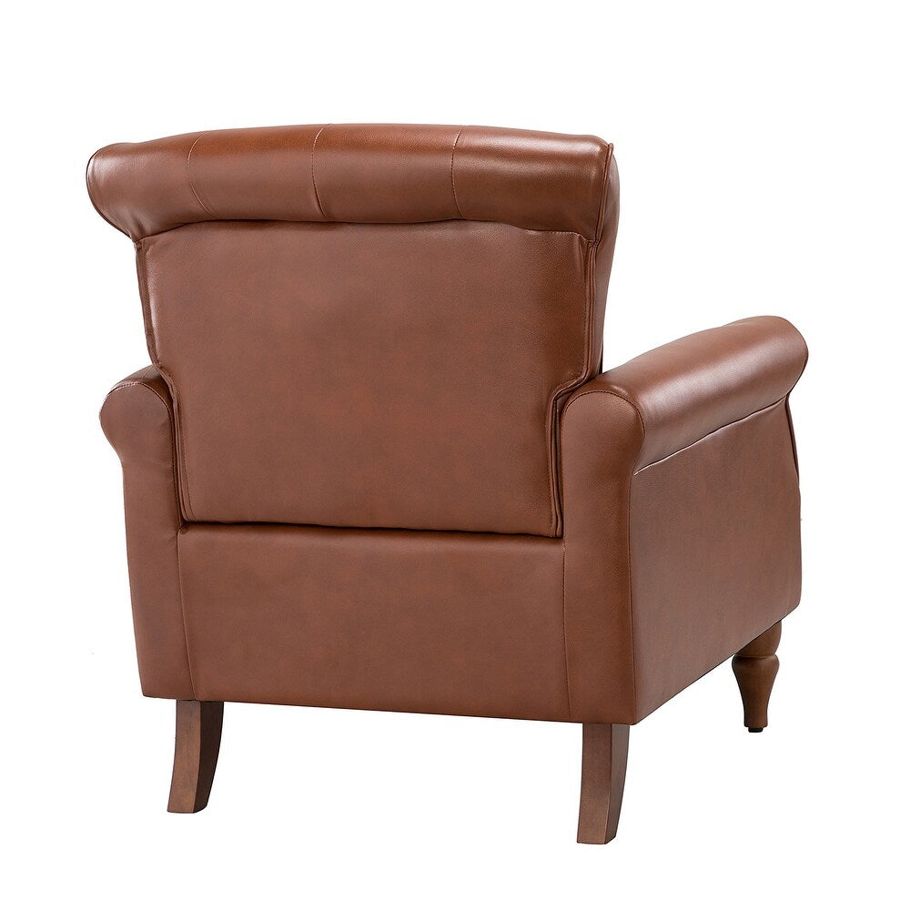 Indiges Upholstered Accent Armchair with Nailhead Trim