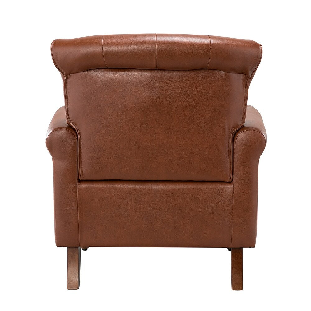 Indiges Upholstered Accent Armchair with Nailhead Trim