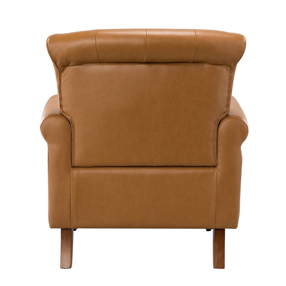 Indiges Upholstered Accent Armchair with Nailhead Trim