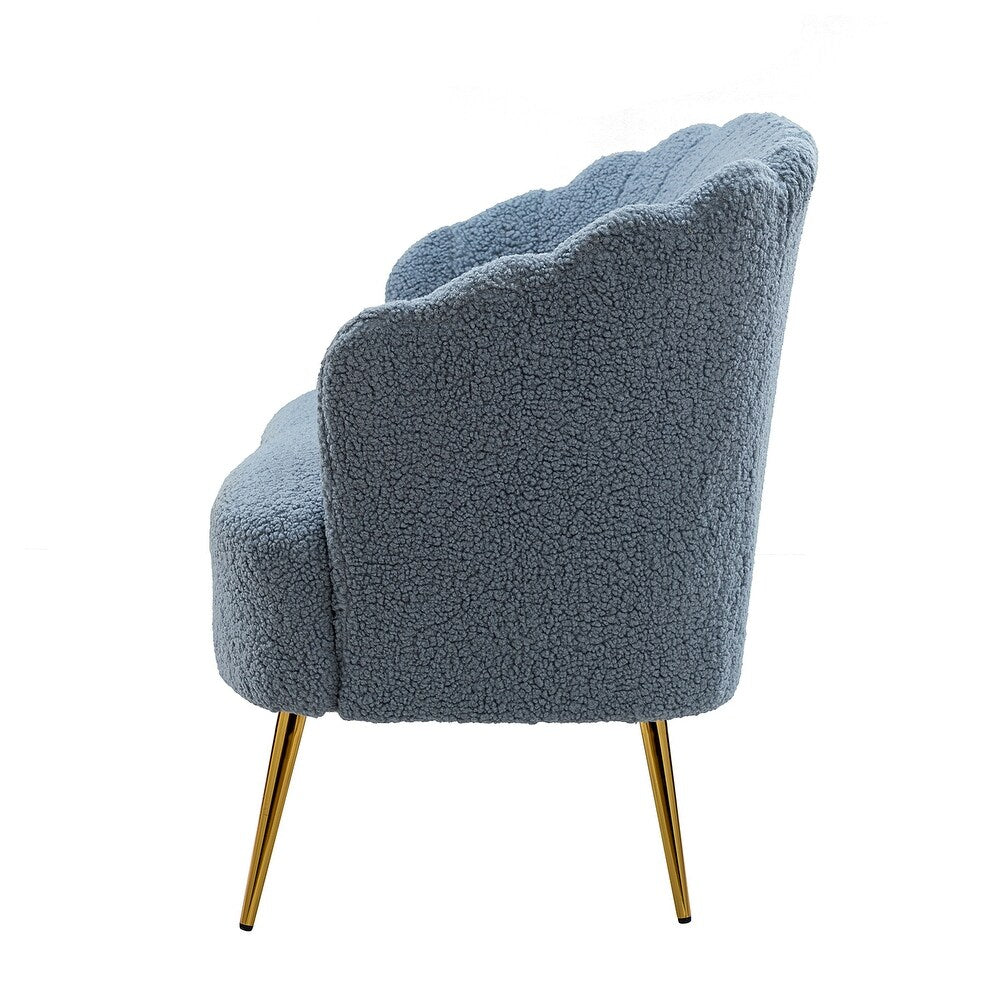 Ricardo 51.5"in.Loveseat with Channel Tufted Back